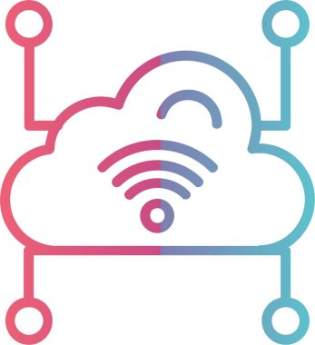 Bulut Veri Veri Çizgisi Gradyan Tasarımı