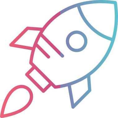 Roket Çizgisi Gradyan Tasarımı