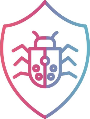 Antivirüs Çizgisi Gradyan Tasarımı