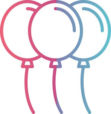 Balon Çizgisi Gradyan Tasarımı