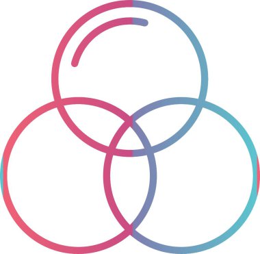 Rgb Çizgisi Gradyan Tasarımı