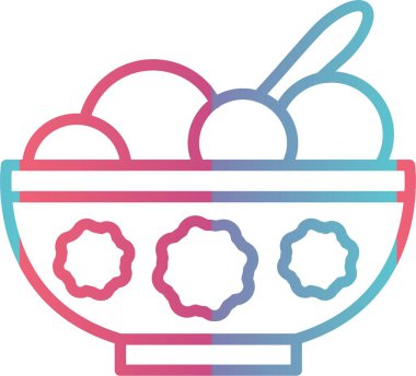 Mısır gevreği Çizgisi Gradyan Tasarımı