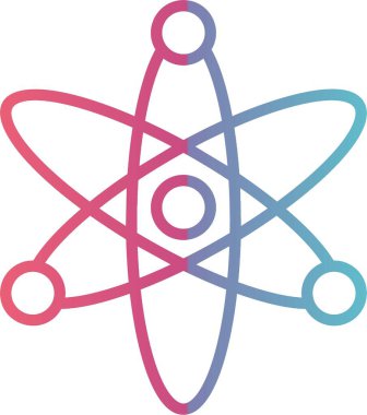 Atom Satırı Gradyan Tasarımı