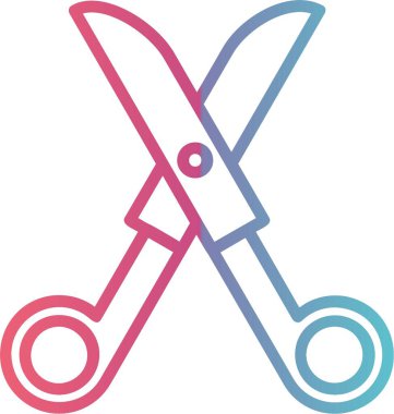 Makas Çizgisi Gradyan Tasarımı