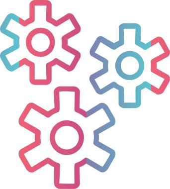 Gear Çizgisi Gradyan Tasarımı