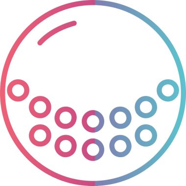 Golf Topu Çizgisi Gradyan Tasarımı