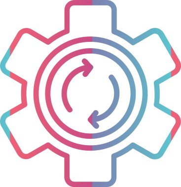 Gear Çizgisi Gradyan Tasarımı