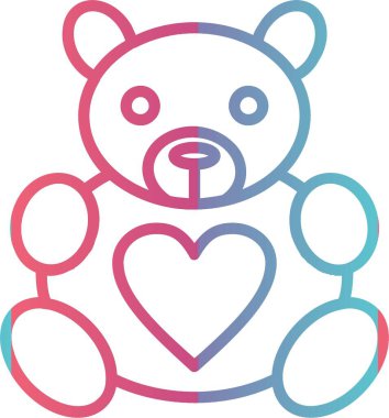 Oyuncak Ayı Çizgisi Gradyan Tasarımı