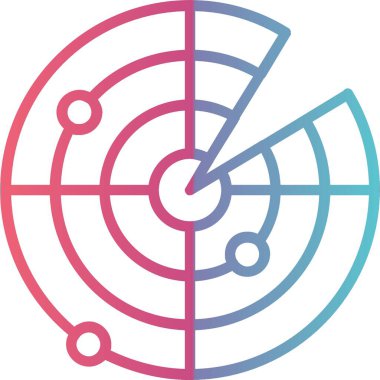 Radar Çizgisi Gradyan Tasarımı