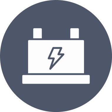 Pil Kabartma Çemberi Simgesi