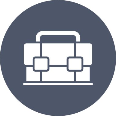 Evrak çantası Kabartma Çemberi Simgesi