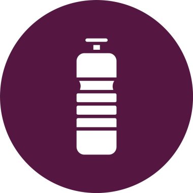 Su Şişesi Kabartma Çemberi Simgesi