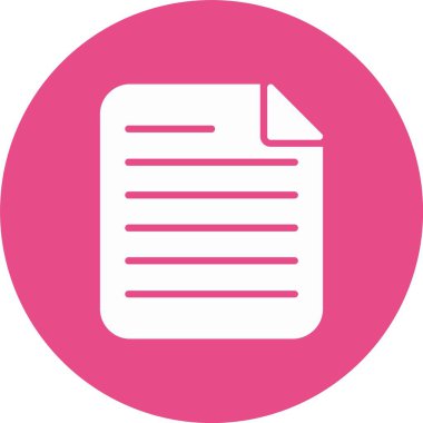 Dosya Kabartma Çemberi Simgesi