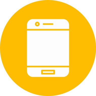 Cep Telefonu Kabartma Çemberi Simgesi