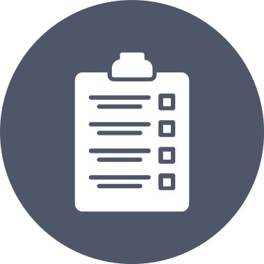 İşaretleme Listesi Kabartma Çemberi Simgesi