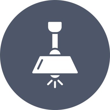 Tavan Lambası Kabartma Çemberi Simgesi