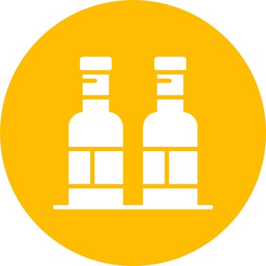 Alkol Kabartma Çemberi Simgesi