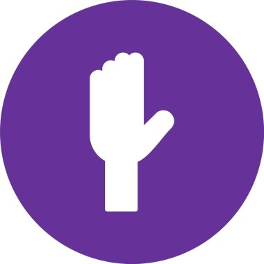 El Kabartma Çemberi Simgesini Kaldır