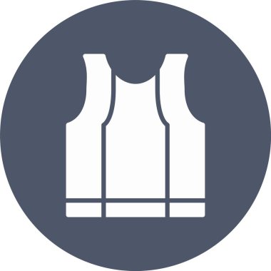 Undershirt Kabartma Çember Simgesi