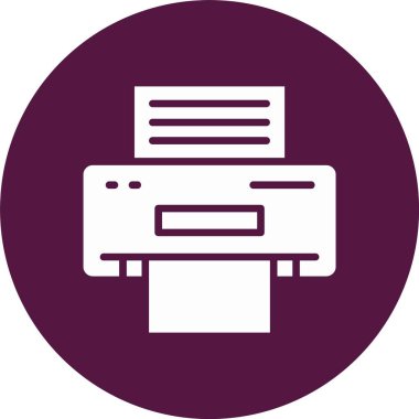 Yazıcı Kabartma Çemberi Simgesi