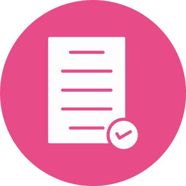 Kontrol Edilmiş Kabartma Çemberi Simgesi