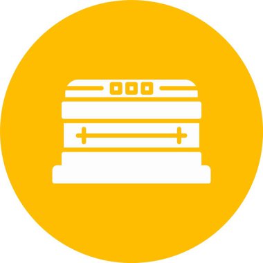 Cenaze Kabartma Çemberi Simgesi