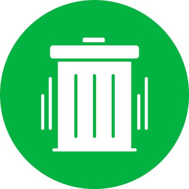 Çöp Kutusu Kabartma Çemberi Simgesini Geri Döndür