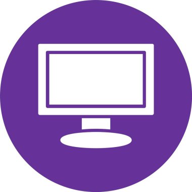 Bilgisayar Kabartma Çemberi Simgesi