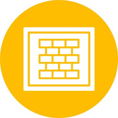 Duvar Kabartma Çemberi Simgesi