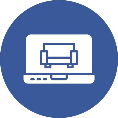 İç Tasarım Kabartma Çemberi Simgesi