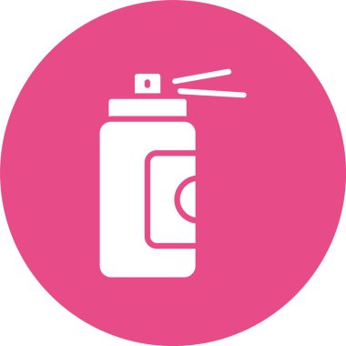 Sprey Kabartma Çemberi Simgesi