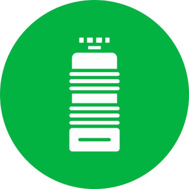 Su Şişesi Kabartma Çemberi Simgesi