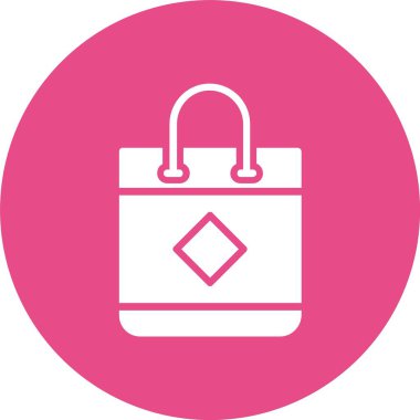 Çanta Kabartma Çemberi Simgesi