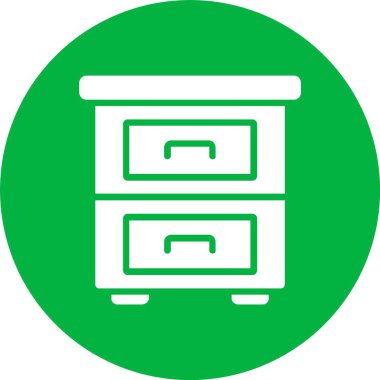 Dosya Kabine Kabinesi Kabartma Çemberi Simgesi