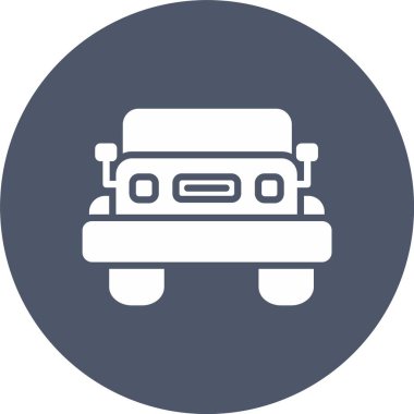 Cip Kabartma Çemberi Simgesi