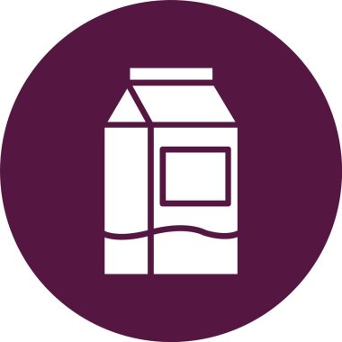 Süt Kabartma Çemberi Simgesi