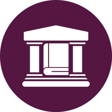 Klasik Kabartma Çemberi Simgesi