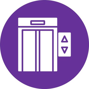 Asansör Kabartma Çemberi Simgesi