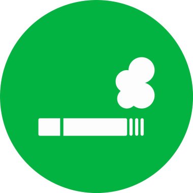 Cigrette Kabartma Çemberi Simgesi