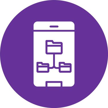 Kök Dizini Kabartma Çemberi Simgesi