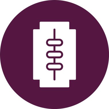 Kendine Zarar Veren Kabartma Çemberi Simgesi