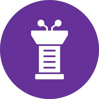 Podyum Kabartma Çemberi Simgesi