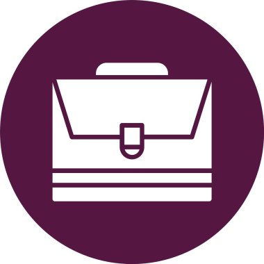 Evrak çantası Kabartma Çemberi Simgesi