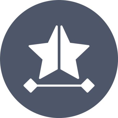 Yarım Kabartma Çemberi Simgesi