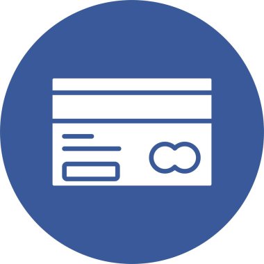 Kredi Kartı Kabartma Çemberi Simgesi