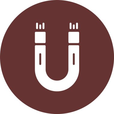 Mıknatıs Kabartma Çemberi Simgesi