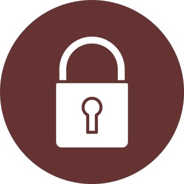 Kabartma Çemberi Simgesini Kilitle