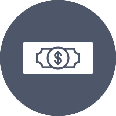 Para Kabartma Çemberi Simgesi