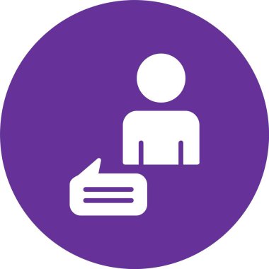 Müşteri Kabartma Çemberi Simgesi