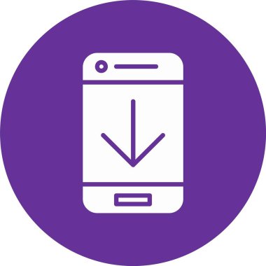 Aşağıdaki Kabartma Çemberi Simgesi